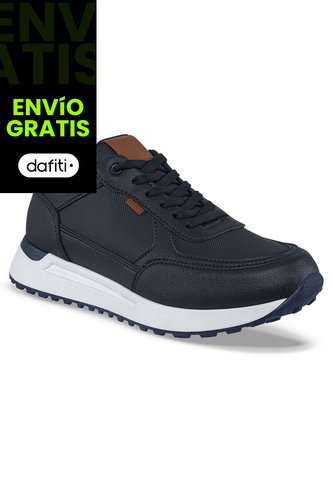 Tenis Urbanos Deck Azul Osc Croydon Para Hombre Croydon
