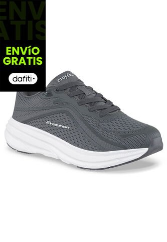 Tenis Running Tibble Gris Para Mujer Croydon Croydon