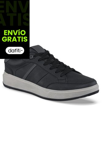 Tenis Urbanos Cobalt Negro Croydon Para Hombre Croydon