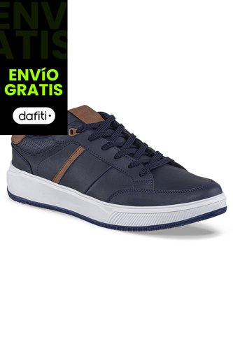 Tenis Urbanos Cobalt Azul Osc Croydon Para Hombre Croydon