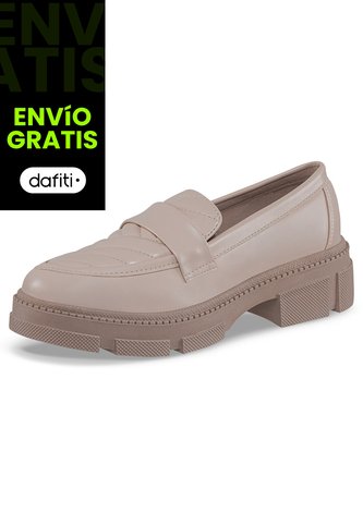 Mocasines Antonya Beige Croydon Para Mujer Croydon