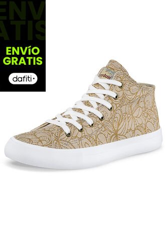 Botines Nasira Alto Beige Para Mujer Croydon Croydon