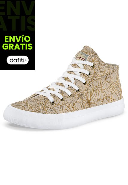 Botines Nasira Alto Beige Para Mujer Croydon