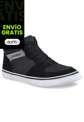 Tenis Urbanos Eneko Negro Croydon Para Hombre Croydon