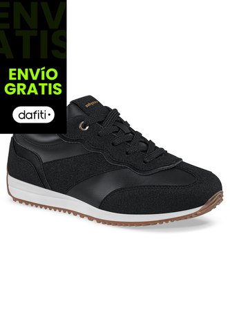 Tenis Urbanos Vianca Negro Croydon Para Mujer Croydon
