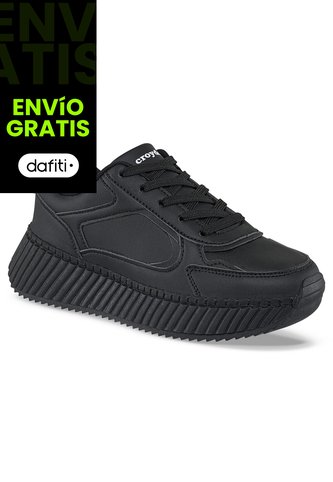 Tenis Urbanos Rixi Negro Para Mujer Croydon Croydon