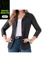 Blazer Carol Negro Para Mujer Croydon de Croydon