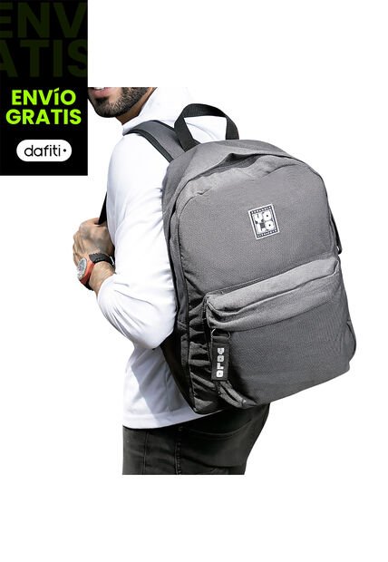 Morral Leo Gris Para Hombre Y Mujer Croydon