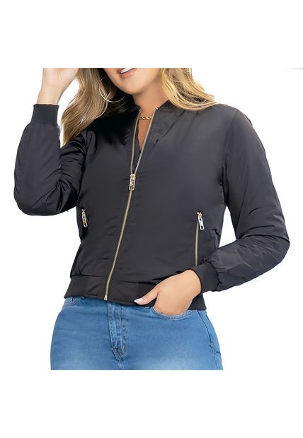 Chaqueta Bela Negro Para Mujer Croydon