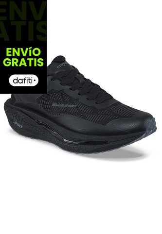 Tenis Running Xendro Negro Croydon Para Hombre Croydon