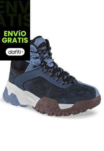 Botas Trekking Dijol Azul Croydon Para Mujer Croydon