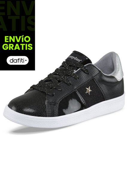 Tenis Rhonda Negro Para Niña Croydon