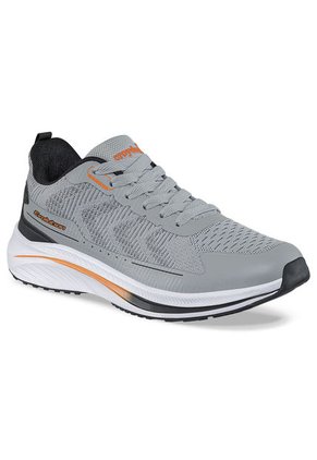 Tenis Running Kinet Gris Para Hombre Croydon