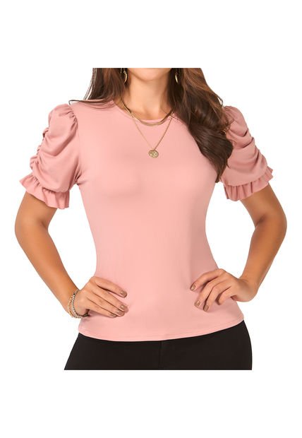 Blusa Xiana Palo Rosa Para Mujer Croydon