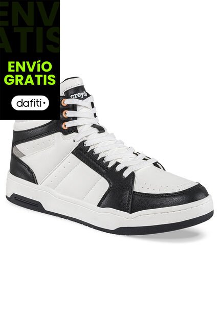Tenis Fazer Blanco-Negro Para Hombre Croydon