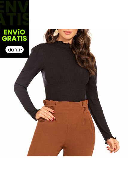 Buzo Valerie Negro Para Mujer Croydon