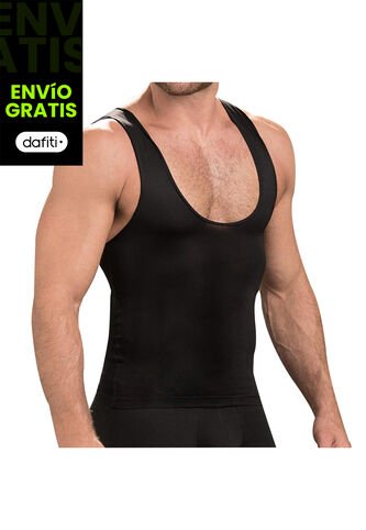 Camisilla Correc Postura Negro Para Hombre Croydon Croydon