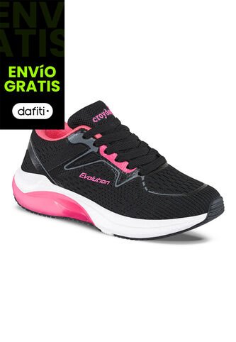 Tenis Rubus Negro Para Niña Croydon Croydon