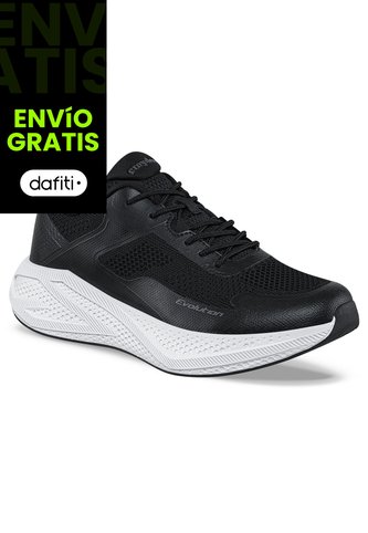 Tenis Running Forilo Negro Croydon Para Hombre Croydon