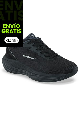 Tenis Running Meka Negro Croydon Para Mujer Croydon