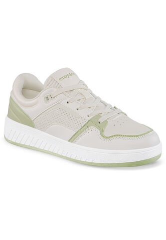 Tenis Urbanos Dagin Beige-Verde Croydon Para Mujer Croydon