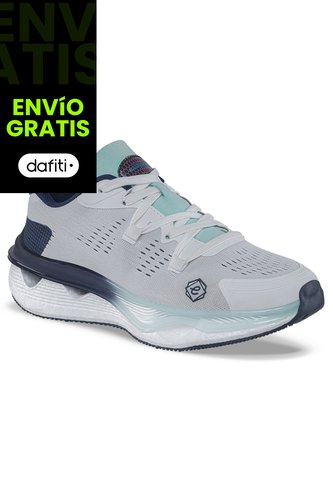 Tenis Running Pomirae Gris Claro Croydon Para Mujer Croydon