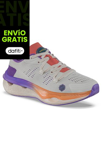 Tenis Running Pomirae Beige Croydon Para Mujer Croydon