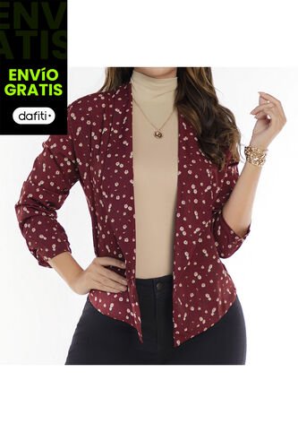Blazer Marilyn Vino Croydon Para Mujer Croydon