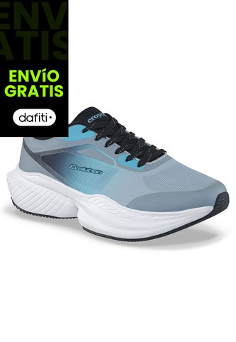 Tenis Running Lusira Gris Claro Croydon Para Hombre Croydon
