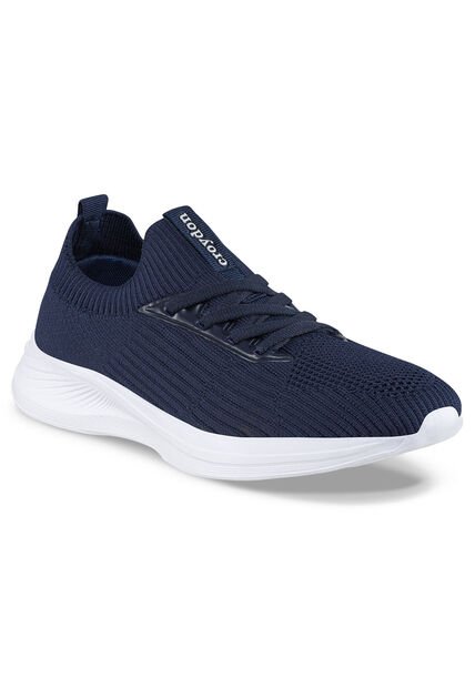 Tenis Para Caminar Floxs Azul Osc Croydon Para Mujer