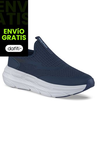 Tenis Para Caminar Donel Azul Osc Croydon Para Hombre Croydon