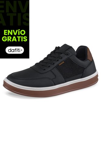 Tenis Urbanos Axis Negro Croydon Para Hombre Croydon