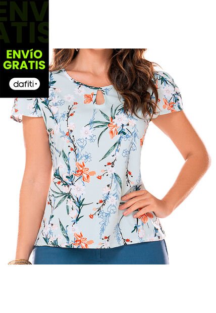 Blusa Martinna Verde Para Mujer Croydon