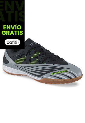 Guayos Sintética Lomu Negro Croydon Para Hombre Croydon