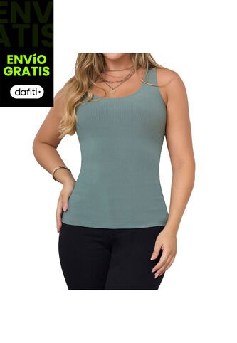 Camiseta Atletica Verde Claro Croydon Para Mujer Croydon