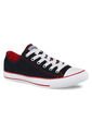 Tenis Discovery Bajo Negro-Rojo Para Hombre Y Mujer Croydon de Croydon