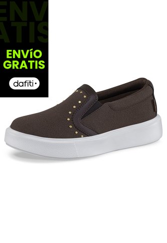 Tenis Casuales Cres Café Croydon Para Mujer Croydon