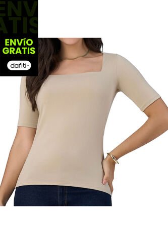 Blusa Andy Camel Croydon Para Mujer Croydon