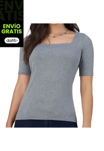 Blusa Andy Gris Osc Croydon Para Mujer Croydon