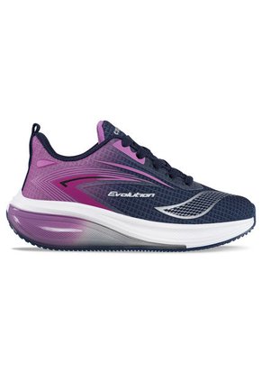 Tenis Running Xarnel Azul-Fucsia Para Niña Croydon