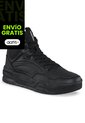 Tenis Urbanos Yosh Negro-Negro Croydon Para Hombre de Croydon