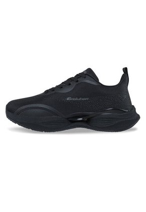 Tenis Running Zacol Negro-Negro Croydon Para Hombre