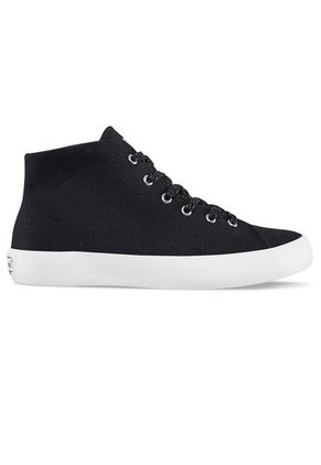 Botines Raw Alto Negro Para Mujer Croydon