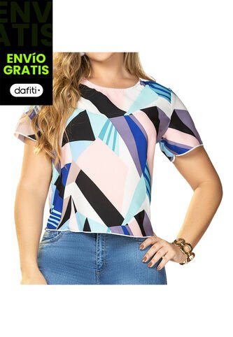 Blusa Belen Azul Croydon Para Mujer Croydon