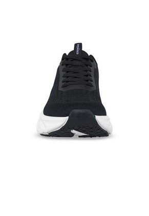 Tenis Running Hebar Negro-Blanco Croydon Para Mujer