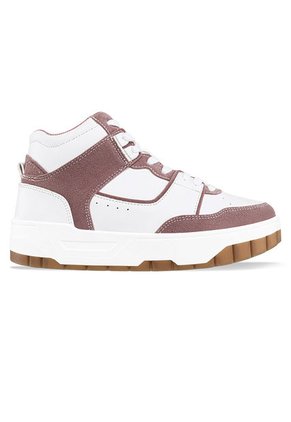 Tenis Reneta Blanco-Rosa Para Mujer Croydon