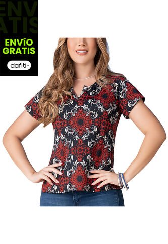 Blusa Leidy Rojo Para Mujer Croydon Croydon