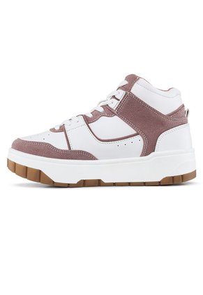 Tenis Reneta Blanco-Rosa Para Mujer Croydon