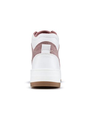 Tenis Reneta Blanco-Rosa Para Mujer Croydon