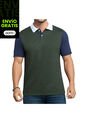 Camiseta Polo Sam Verde Militar Para Hombre Croydon de Croydon